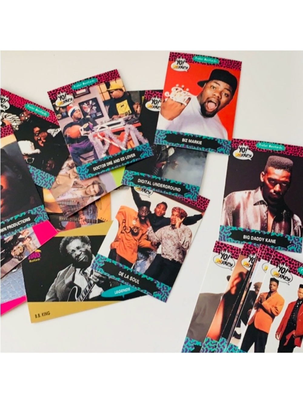 YO! MTV Raps Vintage 1991 Card Packs -Set of 3 Collectible Packs Bundle